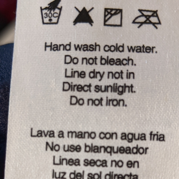 4/$25  Jessica Simpson bathing suit top S - Picture 6 of 6